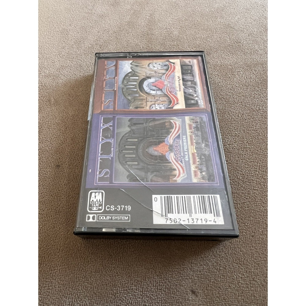 Paradise Theater by STYX (Cassette Tape, 1980) A&M Records CS-3240